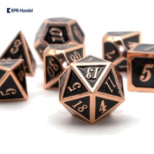 Exklusive D&D-Metal Würfel (7