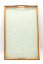 Serviertablett Tablett aus