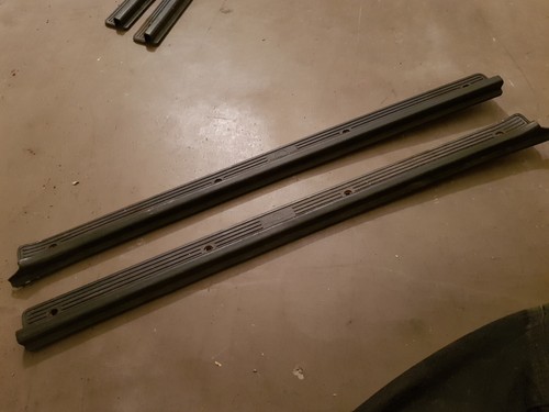 Set einstiegsleisten schwarz - einstiegsleisten,