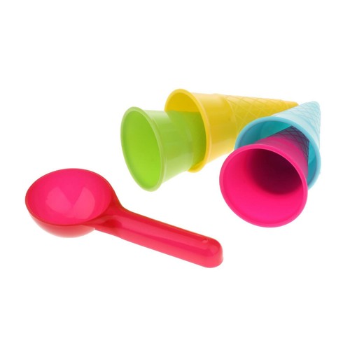 5pcs fun sand toys - 5pcs, cream