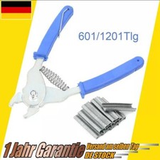 Wurstclipper + 600/1200 Clips Set Wurstklipper Clipper Handclipper Naturdarm DE