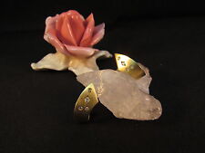 Ohrringe Stecker GelbGold 585 besetzt mit je 4 Brillanten zusammen ca 0,16 ct 