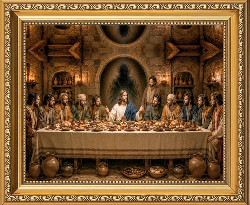 Das letzte abendmahl jesus mit - das,