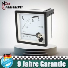 Einbau Amperemeter