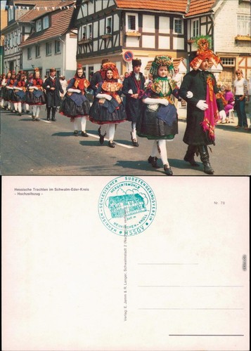 Hessische trachten - hessische,