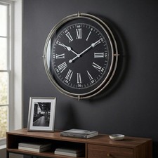 Wanduhr römische ziffern - wanduhr,