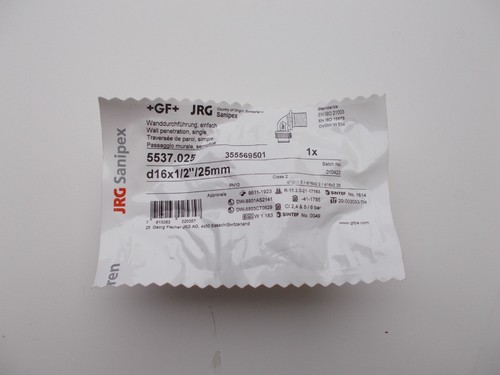 Jrg sanipex wanddurchführung - jrg,