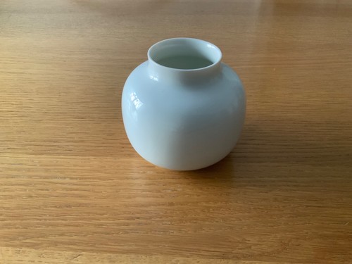 Kleine weiße vase porzellan - weiße,