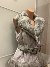 Damen Fell Weste Gr  M/ L Pelz