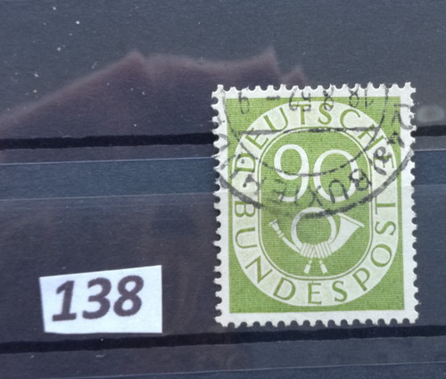 Briefmarke brd posthorn - brd, "posthorn"