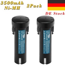 2X 3500mAh 2.4V NiMH Akku für Panasonic EY9021B EY903B EY3652DA EY6220D EY503B