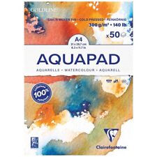 CLAIREFONTAINE Aquarellblock JUMBO Aquapad A4 300g mittel 50 Blatt