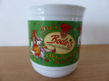 Tasse Haferl Bodo Bodos Cafezelt Wiesn 2015 Kaffeetasse Kaffee Oktoberfest 
