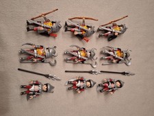 Playmobil 6326 Rote Asia-Ritter Drachenritter Ritter Figuren Armee Konvolut Set