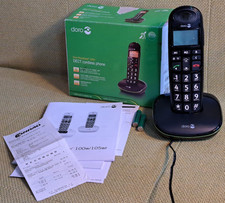 Doro PhoneEasy 100w Schnurlos DECT Telefon Kabellos Seniorentelefon große Tasten