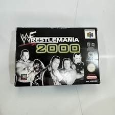 Wrestlemania 2000 N64 Spiel