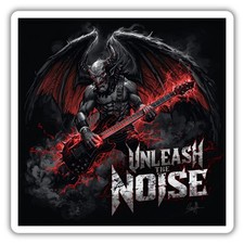 Metal Musik Vinyl Aufkleber