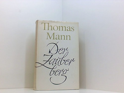 Der zauberberg thomas mann - der,