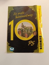 Original Prospekt Normag NZ Traktor Schlepper Bulldog N14