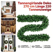 Tannengirlande deko außen - tannengirlande,