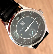 Bergmann Herren Automatik Armbanduhr Tachometer Porsche 356 Limited Edition N087