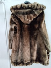 Damen Swinger Mantel Alfredo Pauli  Gr. 36 38 40 Kunstfell Braun Neu  o. E.