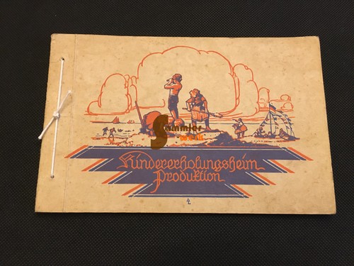 Broschüre kindererholungsheim - broschüre,