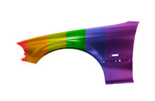 BMW 3 E46 Coupe Cabrio 05.99-03.03 Kotflügel vorne links in A08 Silbergrau NEU