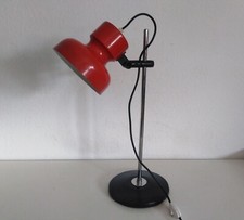 70er Jahre Tischlampe Tischleuchte Lampe.Jacobsen Pouslen Ära.70s orange lamp