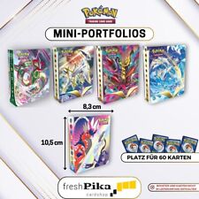 Pokemon TCG Mini-Portfolios zur Auswahl - Platz für 60 Karten