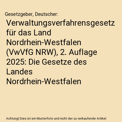 Verwaltungsverfahrensgesetz