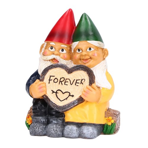 Gartenzwerg paar figur deko - paar,