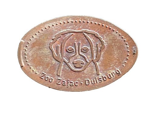 Elongated coin quetschmünze - elongated,