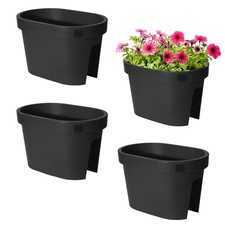 Balkon Geländer Blumen Topf