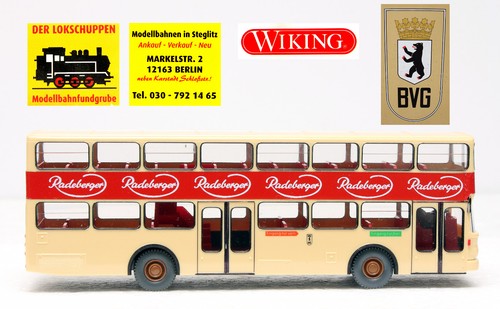 Wiking berliner bvg busmodell - wiking:,