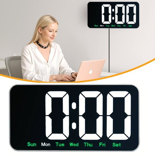 Digitale wanduhr groß display - digitale,