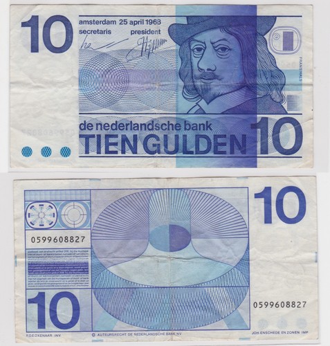 Gulden banknote niederlande - banknote,