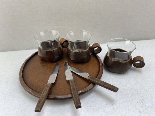 Retro holzbasis n glas - retro,