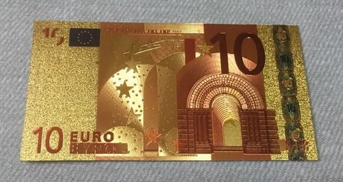 Euro gold banknoten - euro,