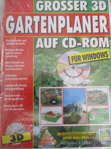 Grosser gartenplaner - 3d,