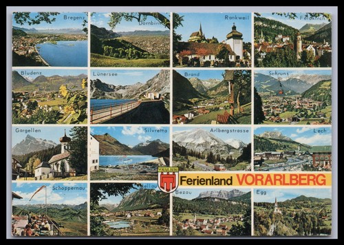 Ansichtskarte silvretta - ansichtskarte, /