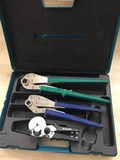 Geberit Mepla Handpresszange Presswerkzeug d= 20 mm + 26mm + Mepla Schere 16-26