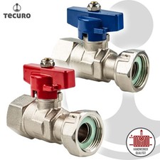 tecuro Messing Kugelhahn mit