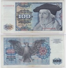 T147177 Banknote 100 DM