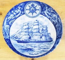 Wandteller Berlin Design berühmte Segelschiffe - Cutty Sark - Ø 24,0 cm