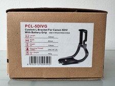 PCL-5DIVG Custom L Bracket For Canon 5D Mark IV With Battery Grip