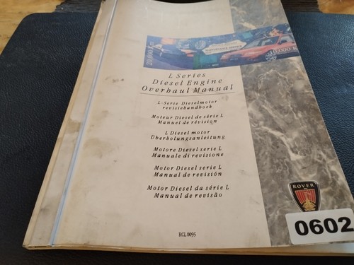 602 rover werkstatthandbuch - 602,