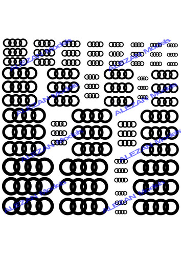 Alezan models decals audi - models,
