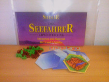 Die Siedler von Catan-DIE SEEFAHRER-Erweiterung 5-6 -Holzversion-Kosmos-komplett