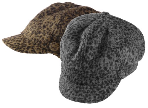 Schildmütze mit leoparden - schildmütze,